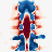 Recovered minus assigned reference, case2_limited_r0_spectral_metric, bone fraction, coronal (y = 0 mm)